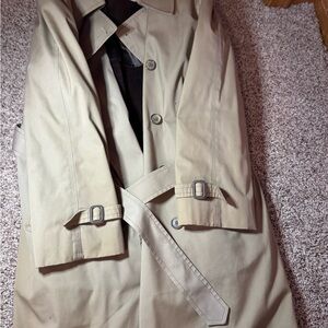 London Fog Beige Trench Coat